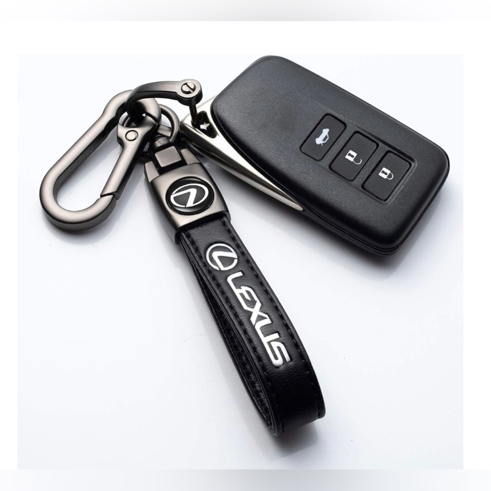 Lexus Keep Genuine Leather Key Chain Suit for Lexus Car Key Fob Key Chain Keych… - Picture 5 of 6